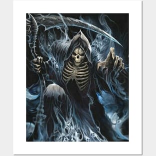 Grim Reaper Posters and Art